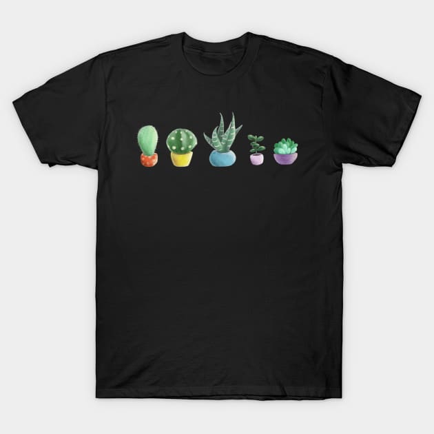 cute cacti T-Shirt by WoodlandElm